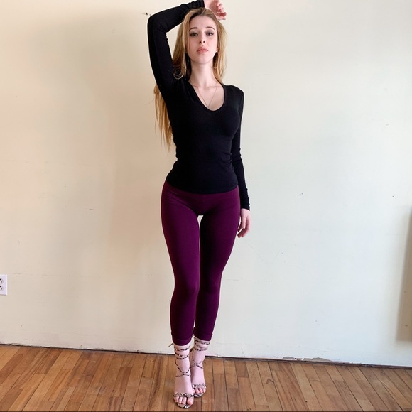 Plum Chic Night Out Legging - Picture 2 of 4
